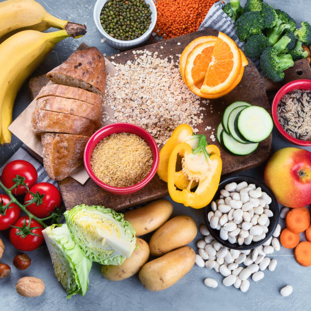 istock Foods high in carbohydrates 1217713805