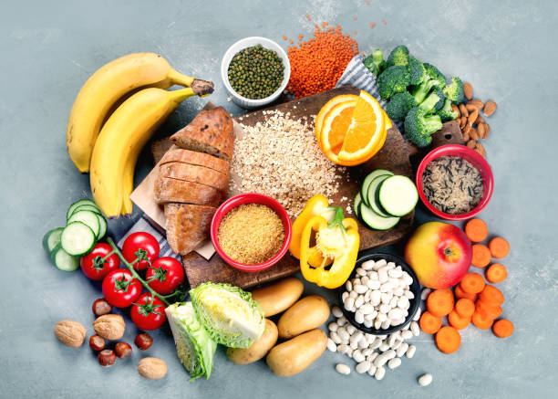 istock Foods high in carbohydrates 1217713828