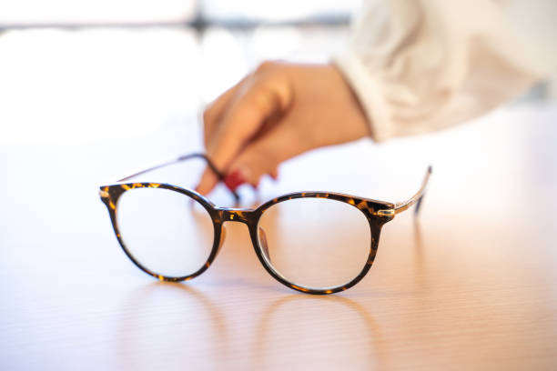 istock Glasses worn by a secretary 1217714224