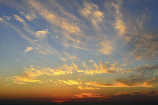 istock evening glow in sky Taiwan 1217717920
