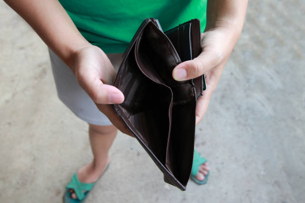 istock The poor are showing wallets without money 1217720529
