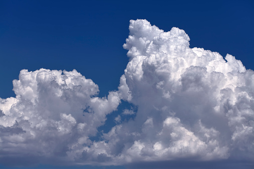 Billowing Cumulonimbus Cloud