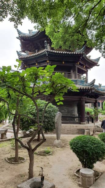 istock Ancient temple site in Xian, China 1217727415