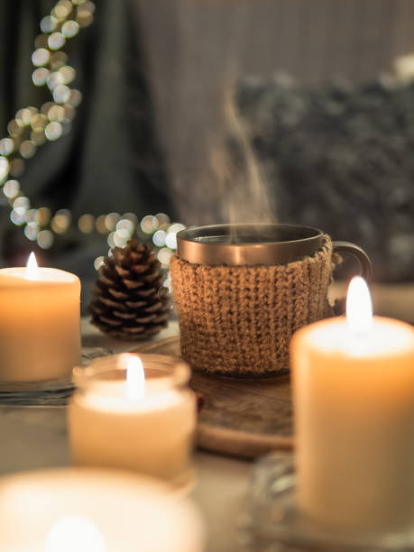 istock Hygge, lagom, cozy home concept 1217728979
