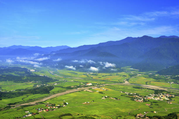 istock bird view of Hualien Taiwan 1217730603