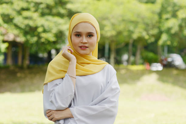 istock Muslim girl portrait 1217731607