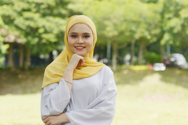 istock Muslim girl portrait 1217731610