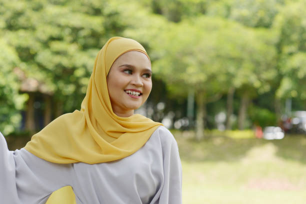 istock Muslim girl portrait 1217731612