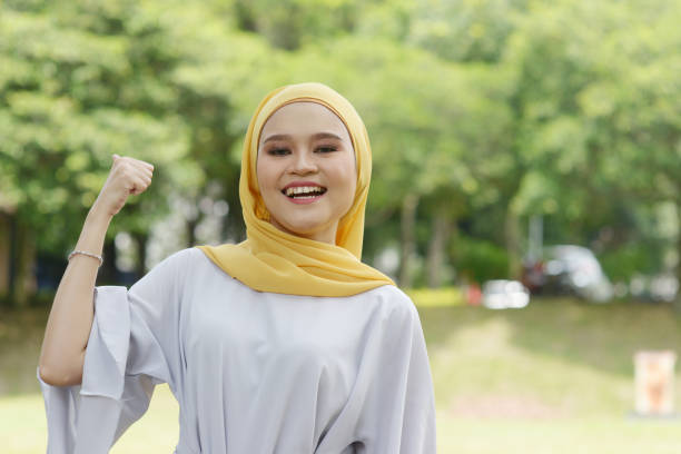 istock Muslim girl portrait 1217731672