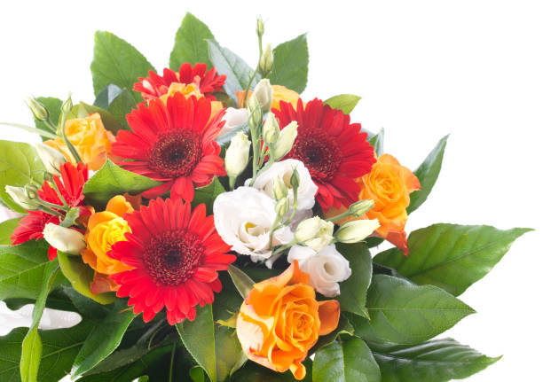 istock bouquet of daisy and roses 1217732517