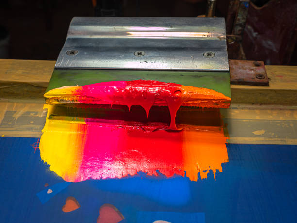 istock blend hot tone color of screen printing ink 1217732991