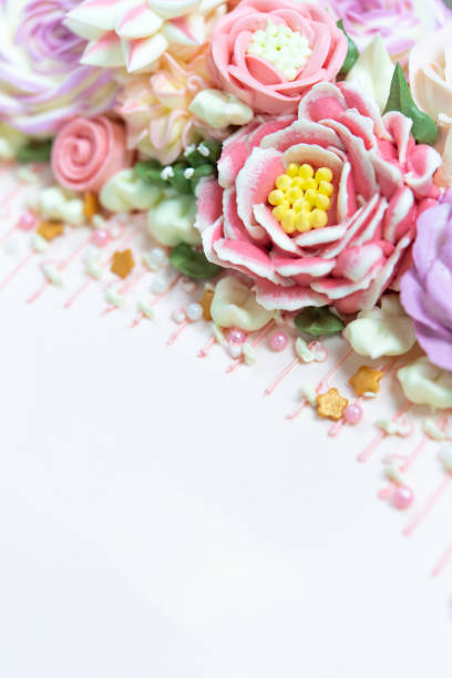 торт крем сладкий десерт для празднования партии - victoria sponge стоковые фото и изображения
