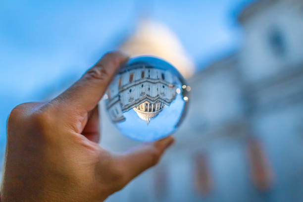 istock View of St Paul through crystal ball 1217745946