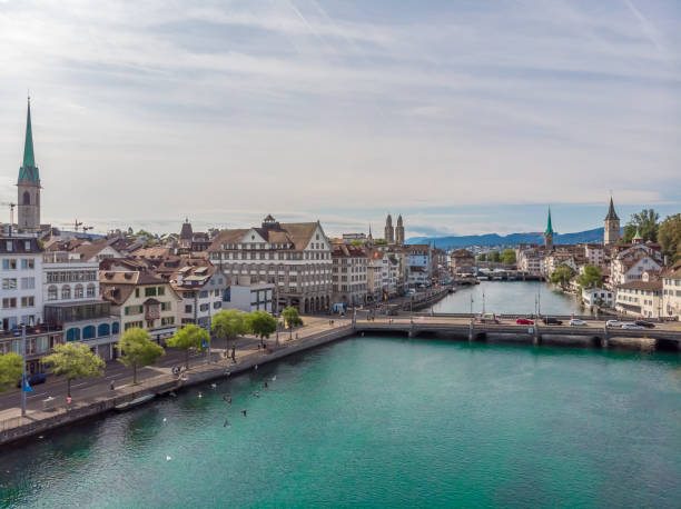 istock View of Zurich in summer day 1217745969