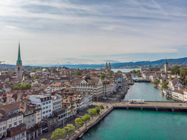 istock View of Zurich in summer day 1217746066