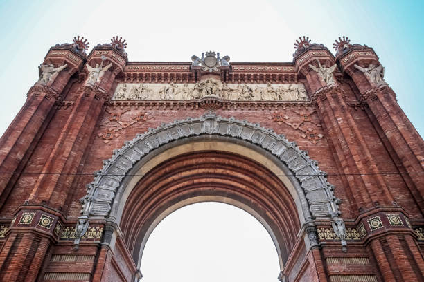 istock Arc de Triomf in Barcelona 1217747877
