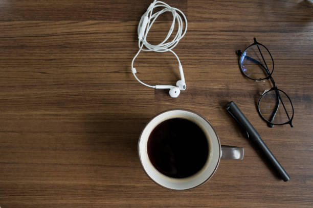 istock hot coffee cup on table, relax time, morning time 1217752869