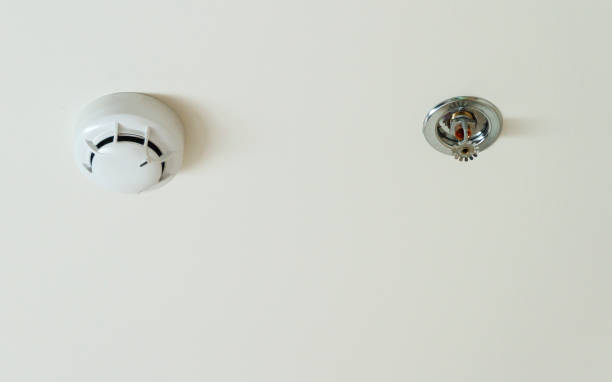 istock Fire sprinkler equipment in the bedroom. 1217759332