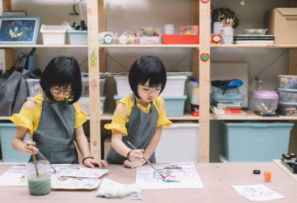 istock young asian chinese female art students learn to paint at art class studio 1217762495