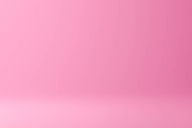 istock Abstract pink and gradient light background with studio backdrops. Blank display or clean room for showing product. Realistic 3D render. 1217766686