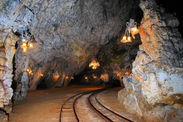 Cave rock formations and deposits