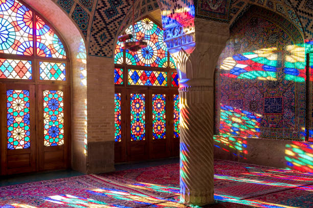 istock inside the Nasir al-Mulk Mosque at early morning 1217774857