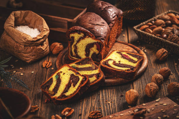 istock Sweet braided bread loaf 1217776273