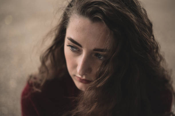 istock Girl with long Hair 1217779433