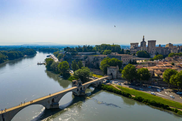 istock The historical heritage bridge Pont Saint-Benezet on Rhone river 1217779493