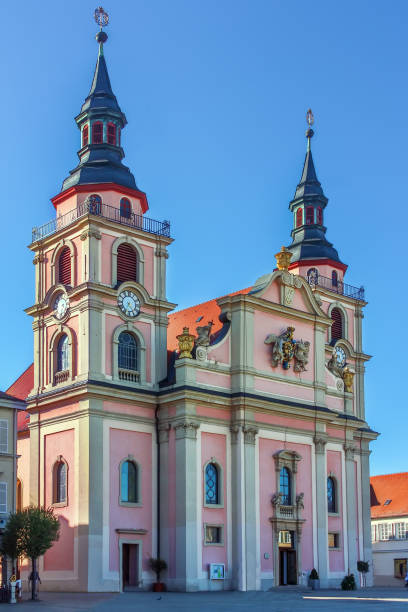 kościół ewangelicki w: ludwigsburg - ludwigsburg zdjęcia i obrazy z banku zdjęć