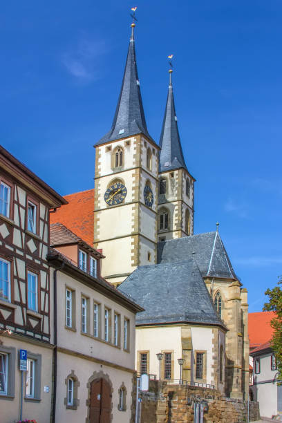 istock Protestant church in Bad Wimpfen, Germany 1217787413