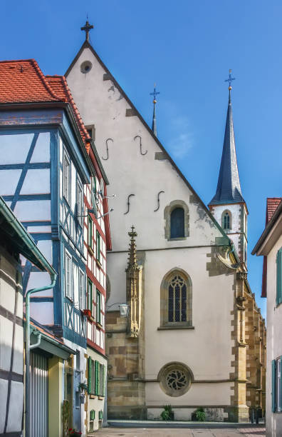 istock Protestant church in Bad Wimpfen, Germany 1217787451