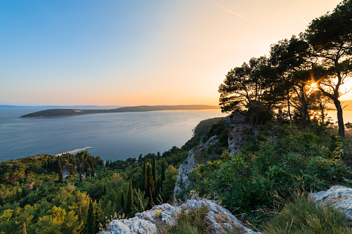 in the western part of the Marjan Forest Park, Split, Dalmatia