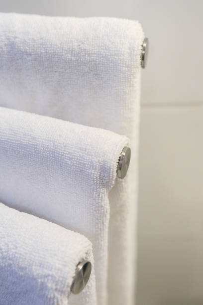 istock Close up bathroom Towel 1217794471