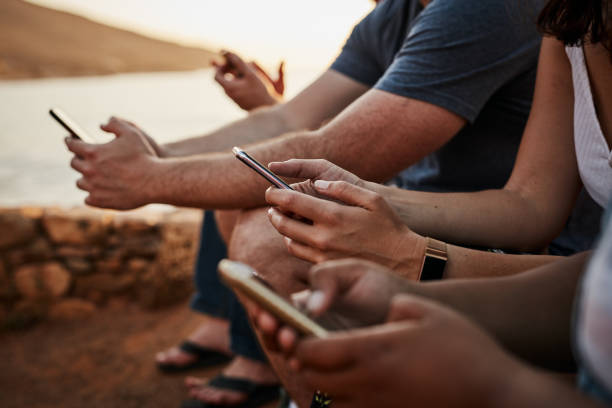 istock Social networking instead of socialising 1217802330