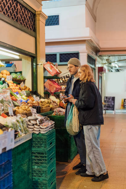istock Shopping at a Greengrocers 1217807757