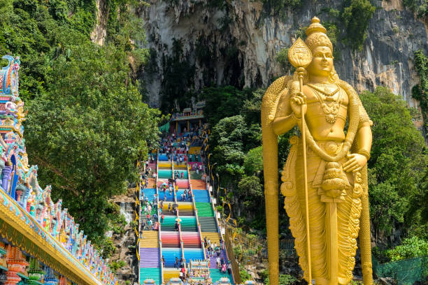 istock Murugan statue in Batu Caves 1217814050