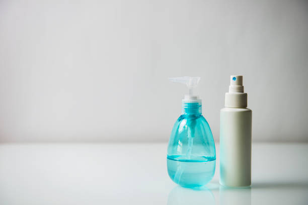 istock Coronavirus prevention hand sanitizer gel for hand hygiene 1217815867