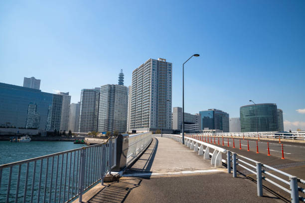 istock (Yokohama, Kanagawa) Building area from Minato Mirai Bridge 1217816022