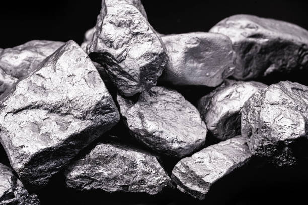 istock rough cobalt stone, extracted from africa. Heavy mining. 1217816285