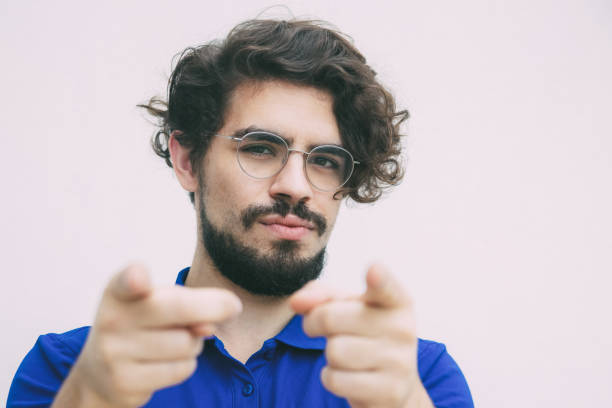 istock Pensive friendly attractive guy wearing glasses 1217817669