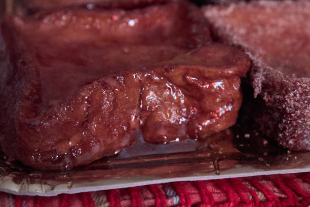istock Torrija with candles for happy birhtday 1217821565