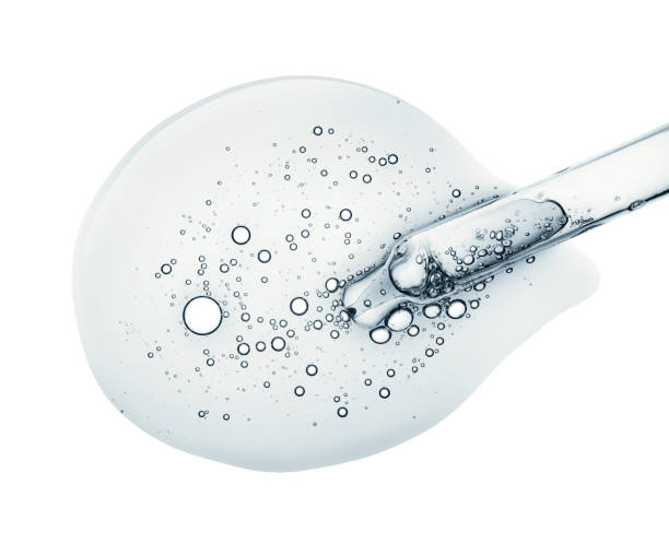 istock Liquid gel or serum on isolated background 1217827012