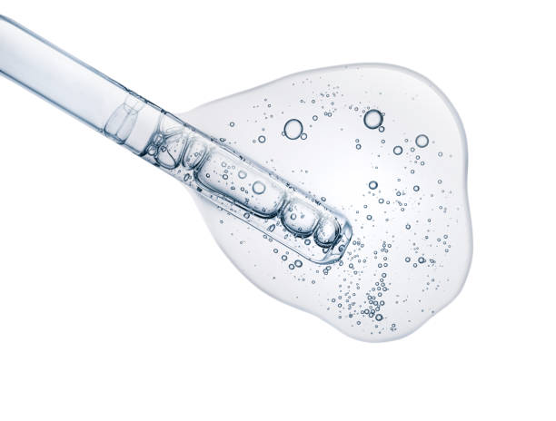 istock Liquid gel or serum on isolated background 1217827481