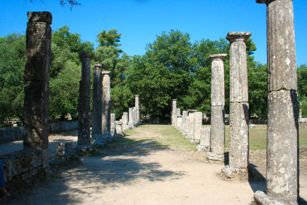 istock Archaeological site of Olympia 1217827806