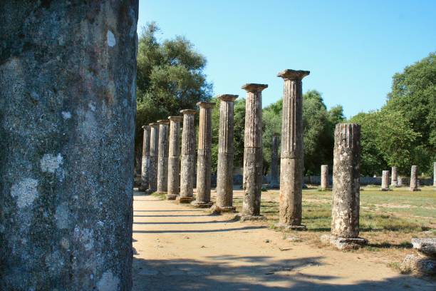 istock Archaeological site of Olympia 1217827856