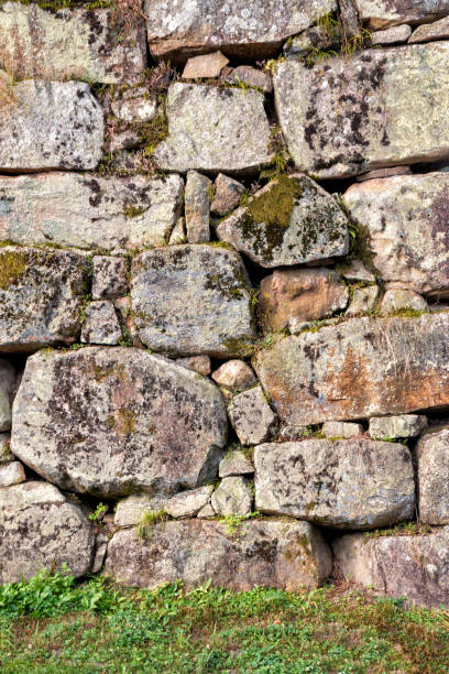 istock Part of an Old Wall in Japan 1217830769