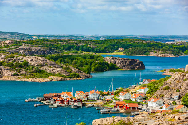 군도 앳 페엘바카, 베스터고틀란트, 스웨덴 - vastergotland 뉴스 사진 이미지