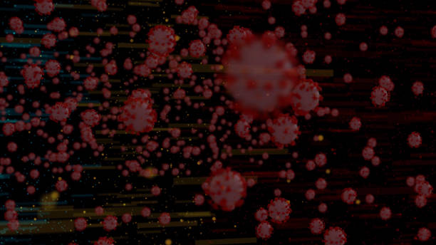 istock Virus COVID-19 White Blood Cell Abstract Concept image for news 1217837565