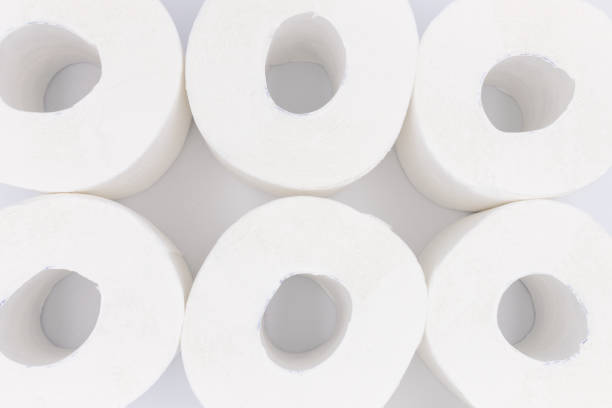 istock White toilet paper background 1217843299